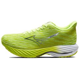 Кроссовки Wave Rider 28 'Neo Lime' Mizuno, неоново-желтый/белый j1gc240309 | neon yellow/white