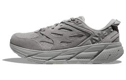 Кроссовки Hoka One One Clifton L Suede Limestone All Gender, серый 1122571-lltn | gray