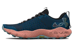 Кроссовки унисекс с низким верхом, синие/оранжевые Under Armour 3026065-400
