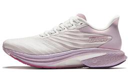 Кроссовки Anta MACH 4.0 Shock Absorbers Slip Low Top Sprint Running, женские, белые, розовые 122425583-6 | papyrus white/healing pink