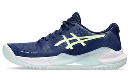 Asics Женские кроссовки Gel Challenger 14 Blue Expanse Illuminate Yellow 1042a231-401 | blue green