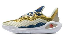 Under Armour Баскетбольные кроссовки Curry 11 с низким верхом, устойчивые к скольжению, унисекс, желто-синие 3026617 | lemon ice yellow