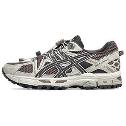 Кроссовки для бега Gel-Kahana 8 FL женские с низким верхом коричневые/черные Asics 1012b634-200 | hemp/black/summit white/hemp