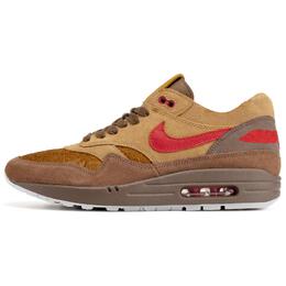 Кроссовки Clot X Air Max 1 унисекс с низким верхом коричневые/желтые Nike dd1870-200（team356-暗金丝绸） | brown