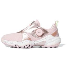Кроссовки для гольфа Codechaos женские низкие розовые/белые Adidas ig8752 | sand pink/core black/sand pink metallic color