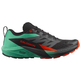 Кроссовки для бега по пересеченной местности Salomon Sense Ride 5, цвет Black/Bay/Cherry Tomato 023-1364 | black/bay/cherry tomato