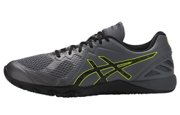 Кроссовки Conviction X 1 мужские низкие серые/желтые Asics s703n-9790