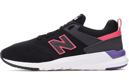 Кроссовки женские NB 009 с низким верхом, черные/розовые New Balance ws009la1
