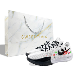Баскетбольные кроссовки Air Zoom G.T. Cut 3 Basketball Shoes Unisex Low-Top Black/Red Nike dv2918-102(team478-绝望微笑s-box) | white