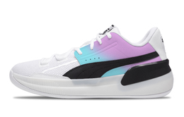 Баскетбольные кроссовки Clyde Hardwood Team Basketball Shoes Men Low-Top White Puma 194454-01(team348-电子纪元) | purple