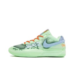 Баскетбольные кроссовки Ja 1 Basketball Shoes Men Low-Top Green Nike fv1288-800(team465-奇趣涂鸦) | teal