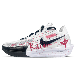 Баскетбольные кроссовки Air Zoom G.T. Cut 3 Basketball Shoes Unisex Low-Top Red Nike, белый dv2918-102(team372-杀手s-box) | white