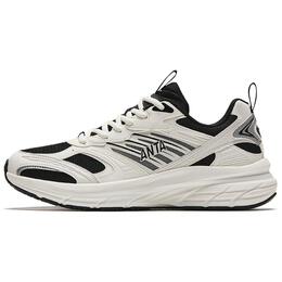 Кроссовки Anta Cushioning с низким верхом, износостойкие, мужские, белые, черные 912425505-5 | ivory white/basic black