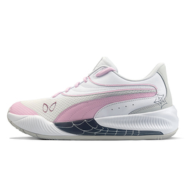 Кроссовки для баскетбола Triple Unisex Low-top Pink/Black/White Puma 195217-06(team372-平行宇宙粉白) | white
