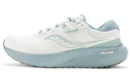 Saucony Сурдж 1 амортизирующие противоскользящие низкие кроссовки для бега на длинные дистанции унисекс бело-голубые, цвет White Blue s28182-3 | white blue