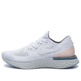Кроссовки epic react flyknit Nike, серый aq0070-014 | grey/green