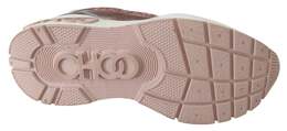 Женские блестящие кроссовки Jimmy Choo Candyfloss Euphoria, розовый 7640365727804 | pink