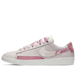 Кроссовки блейзер низкие розовые Nike, розовый cz8688-666 | pink/white