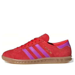 Кроссовки оригиналы гамбург Adidas, красный ih5461 | red/pink