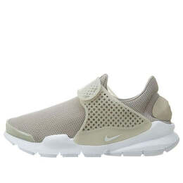 Кроссовки носок дротик дышит Nike, серый 896446-002 | pale grey/white
