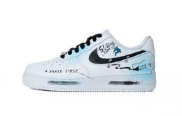 Кроссовки Nike Air Force 1 Skateboard Shoes Women's Low-Top Black White dd8959-100（team240-滑板少女） | black/white