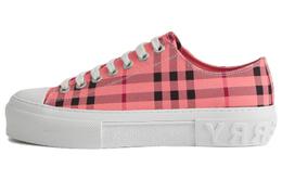 Кроссовки женские Burberry Skateboarding, белый / розовый 80708441 | white/pink