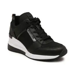 Кожаные кроссовки Georgia Michael Kors, черный mk231w0001620010036 | nero