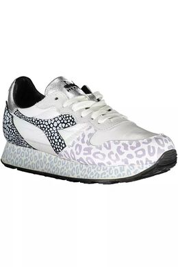 Женские кроссовки Diadora Chic на контрастной подошве, белый 7643298988092 | white