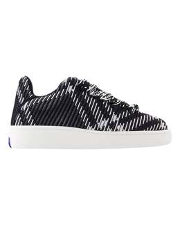 Кроссовки LF Box Knit - Burberry - Синтетика - Черный, черный 7724952420412 | black