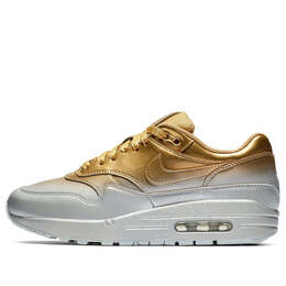 Кроссовки air max 1 lx Nike, золотой 917691-700 | goldgold/golden silver