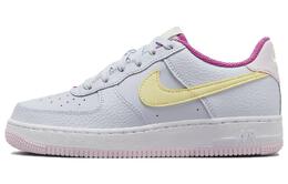 Кроссовки Nike Air Force 1 GS Grey Citron Fuchsia dv7762-001