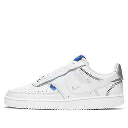 Кроссовки суд видение низкий se Nike, белый dd1648-100 | white/blue