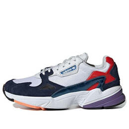 Массивные кеды Falcon Adidas, белый cg6246 | crystal white/navy
