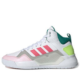 Кроссовки play9tis 2.0 Adidas, белый eg5703 | white/pink/gray/green