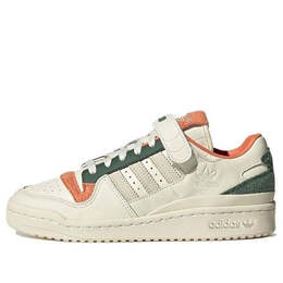 Кроссовки оригиналы форум низкий Adidas, бежевый gy4125 | cream/green