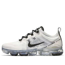 Кроссовки air vapormax 2019 Nike, белый ar6632-100 | white/black-pale ivory-metallic silver