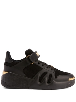 Кроссовки Giuseppe Zanotti Talon Logo, черный/золотой rw20031003 | черный