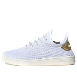 Кроссовки neo court adaptation золотые Adidas, белый ee8114 | white/gold