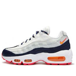 Кроссовки air max 95 Nike, белый 307960-405 | white/blue/pink