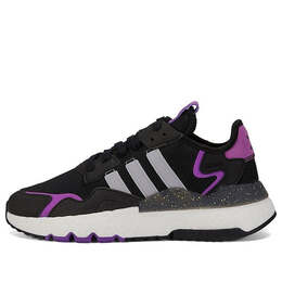 Кроссовки оригинальные nite jogger Adidas, черный fx6903 | black/purple