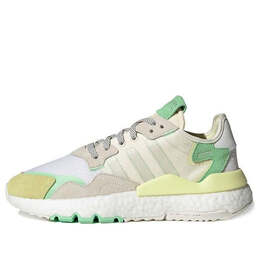 Кроссовки оригинальные nite jogger Adidas, белый fy3104 | white/yellow/green