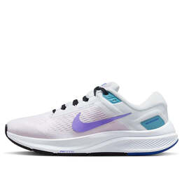 Кроссовки air zoom structure 24 Nike, белый da8570-105 | whitepurple