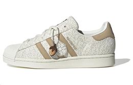 Женские кроссовки для скейтбординга Adidas Superstar, Beige/Brown if3883 | beige/brown