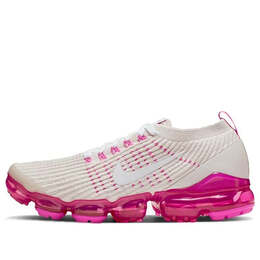 Кроссовки air vapormax flyknit 3 Nike, белый aj6910-005 | white/pink