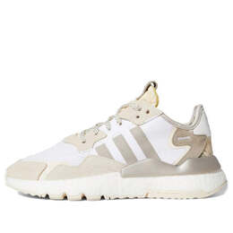 Кроссовки оригинальные nite jogger Adidas, белый fv3881 | white/brown