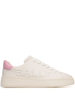 Кеды с тисненым логотипом Bally, белый wk007hvt005 | белый