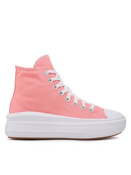 Тканевые кроссовки Chuck Taylor All Star Move Converse, розовый chuck taylor all star move a03544c | rosa