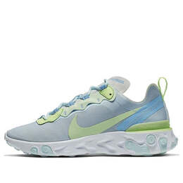 Кроссовки реагируют на элемент 55 Nike, зеленый bq2728-100 | green