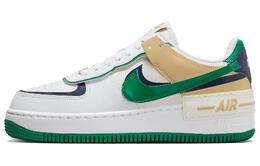 Женские кроссовки для скейтбординга Nike Air Force 1, White/Green dz1847-102 | white/green