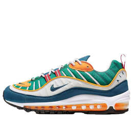 Кроссовки air max 98 Nike, синий ah6799-601 | blue/green/white